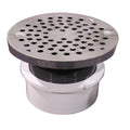 Jones Stephens Corp - 4 Pvc Hf Ad Gen Pur Drain W/5 Ss Str