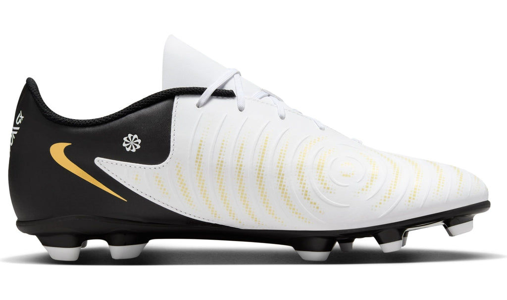 Nike Men's Soccer Football Boots, White Black MTLC Gold Coin, 36.5 EU