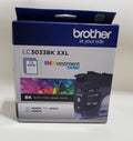 Genuine Brother LC3033BKS Black Ink Cartridge Super High Yield OEM Retail Pack