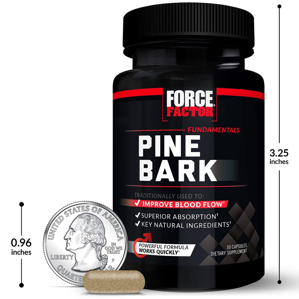 FORCE FACTOR Pine Bark Extract, Traditionally Used to Support Nitric Oxide