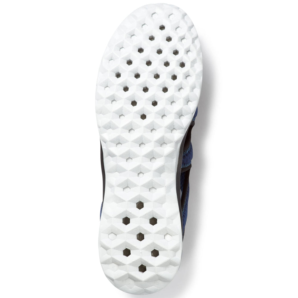 BASS OUTDOOR Men's Hex Vented Hiking Shoes – Traction-Sole Mesh Slip-Ons, Ensign