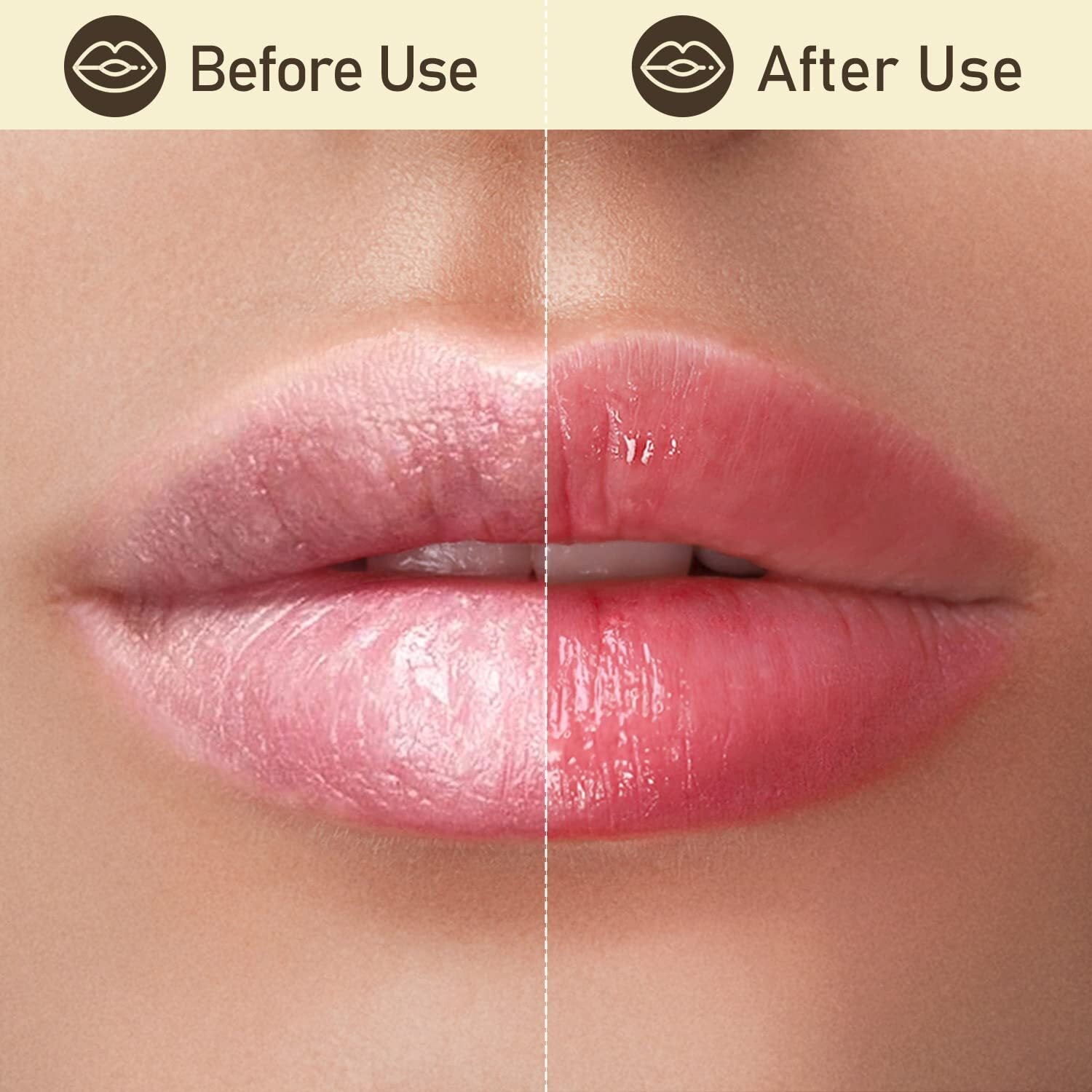 Flower Lip Balm - Color Changing Lipstick Jelly Lip Stain for Perfect Pink
