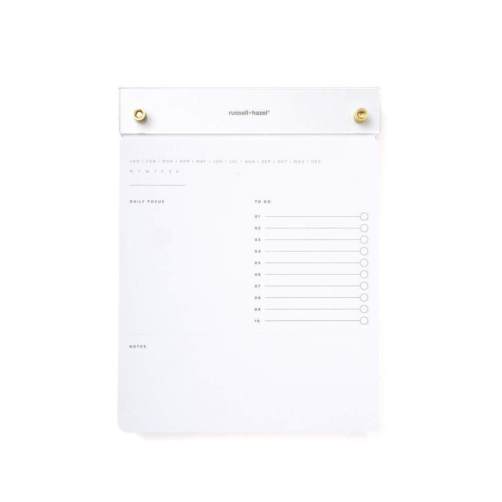 RUSSELL+HAZEL Acrylic Drafter’s Tablet, Acrylic Tablet Pad, Desk Accessory,