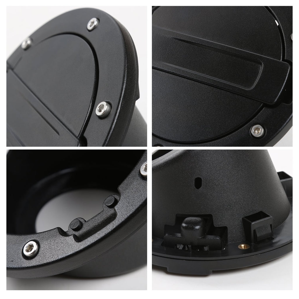Fuel Tank Cover Filler Door Cover Gas Tank Cap 4-Door 2-Door for 2007-2016 Jeep