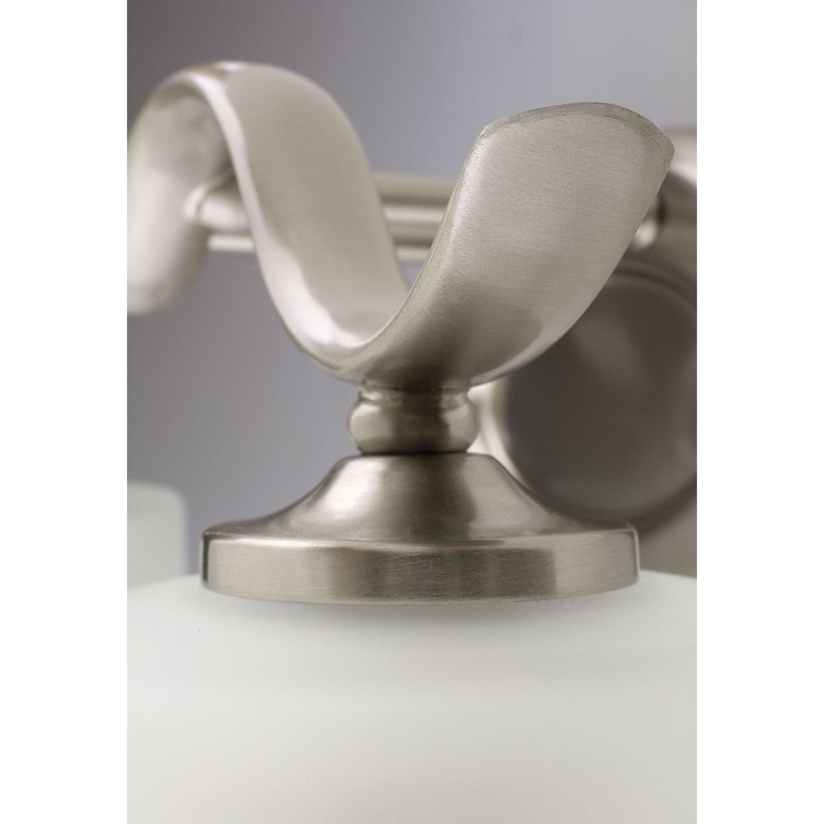 Progress Lighting P3939-09 Inspire Collection 2-Light Semi-Flushmount, Brushed