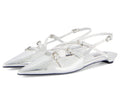 Steve Madden Women's Peony Mule, Silver, 8.5