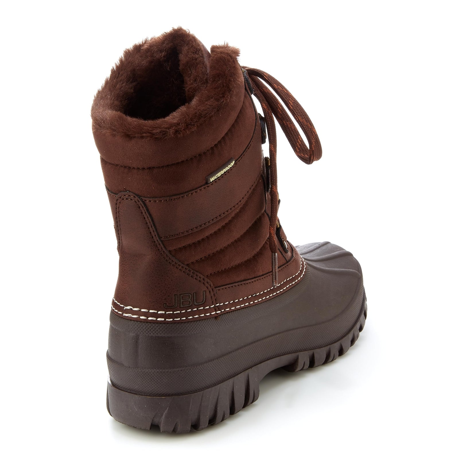Jambu Women's Casey Waterproof Mid Calf Boot, Brown, 6