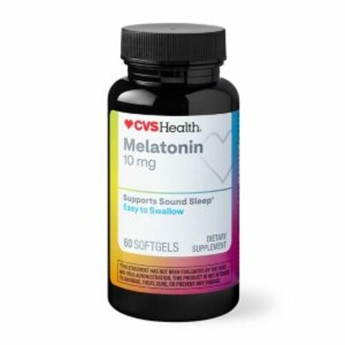 CVS Health Melatonin 10mg, Softgels, 60 ct