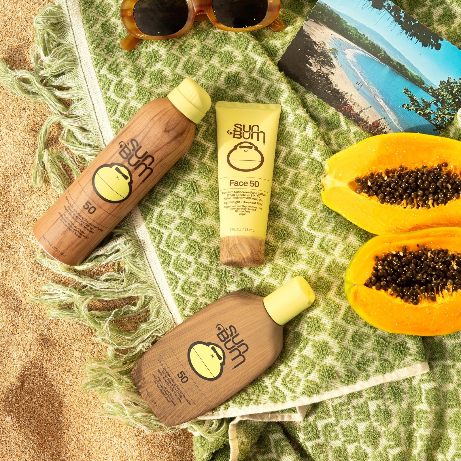 Sun Bum Original SPF 50 Sunscreen Face Lotion - Broad Spectrum Moisturizing