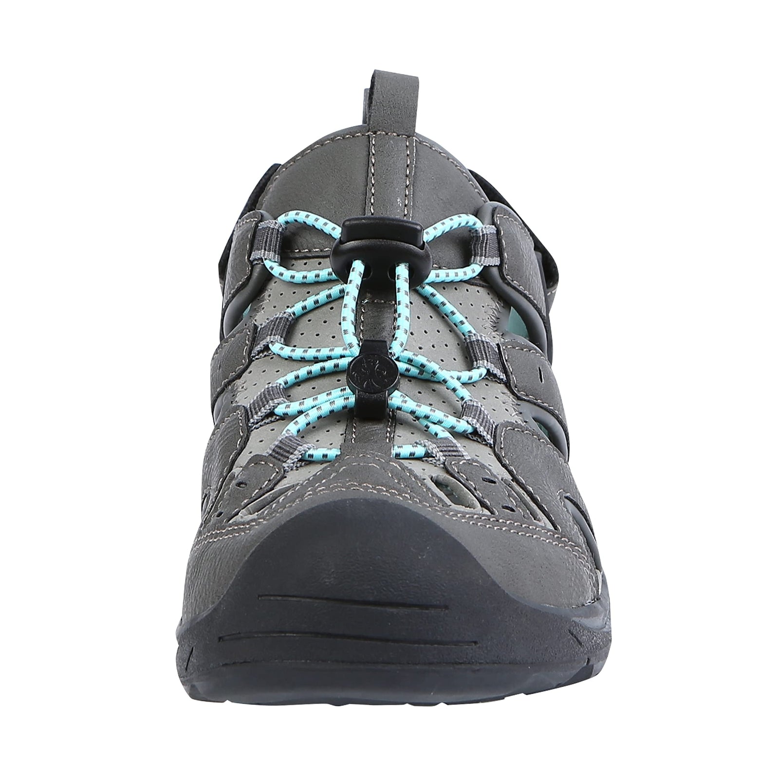 Northside Women's Burke 3.0 Sport Sandal, Dark Gray/Aqua-077, 11