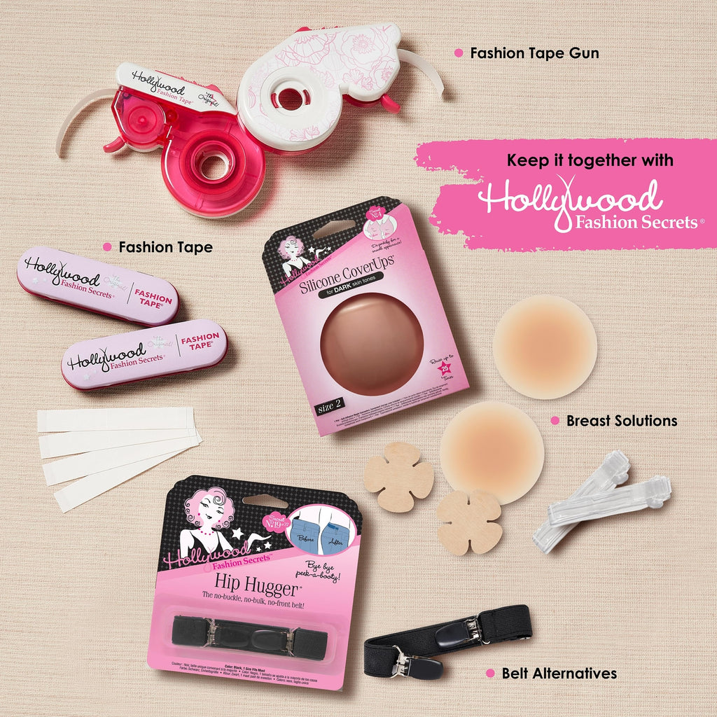 Hollywood Fashion Secrets Breast Contour Tape - Deep, 3-pairs Self-Adhesive