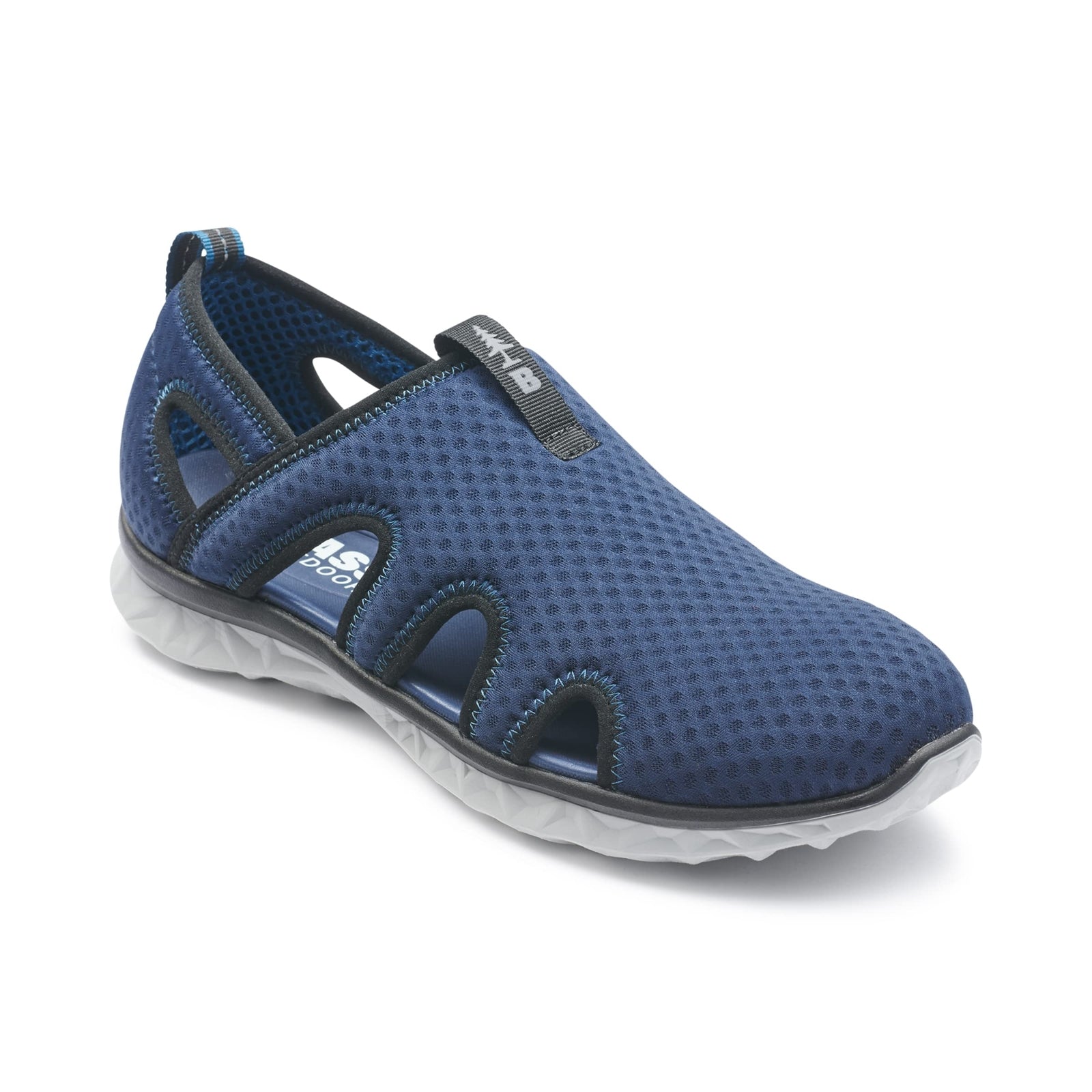 BASS OUTDOOR Men's HEX MESH Vent Hiking Shoe, Ensign Blue, 9.5