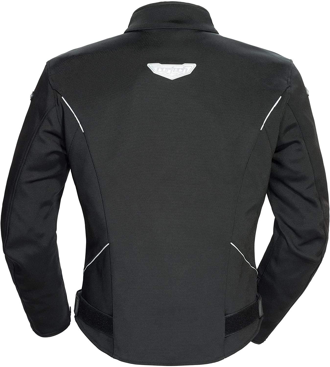 Cortech Men's Fusion Textile Motorcycle Jacket (Black, Medium)