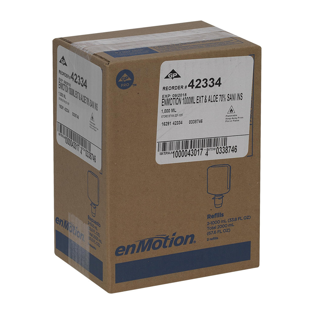 ENMOTION® GEN2 E3-RATED MOISTURIZING FOAM HAND SANITIZER DISPENSER REFILLS BY GP