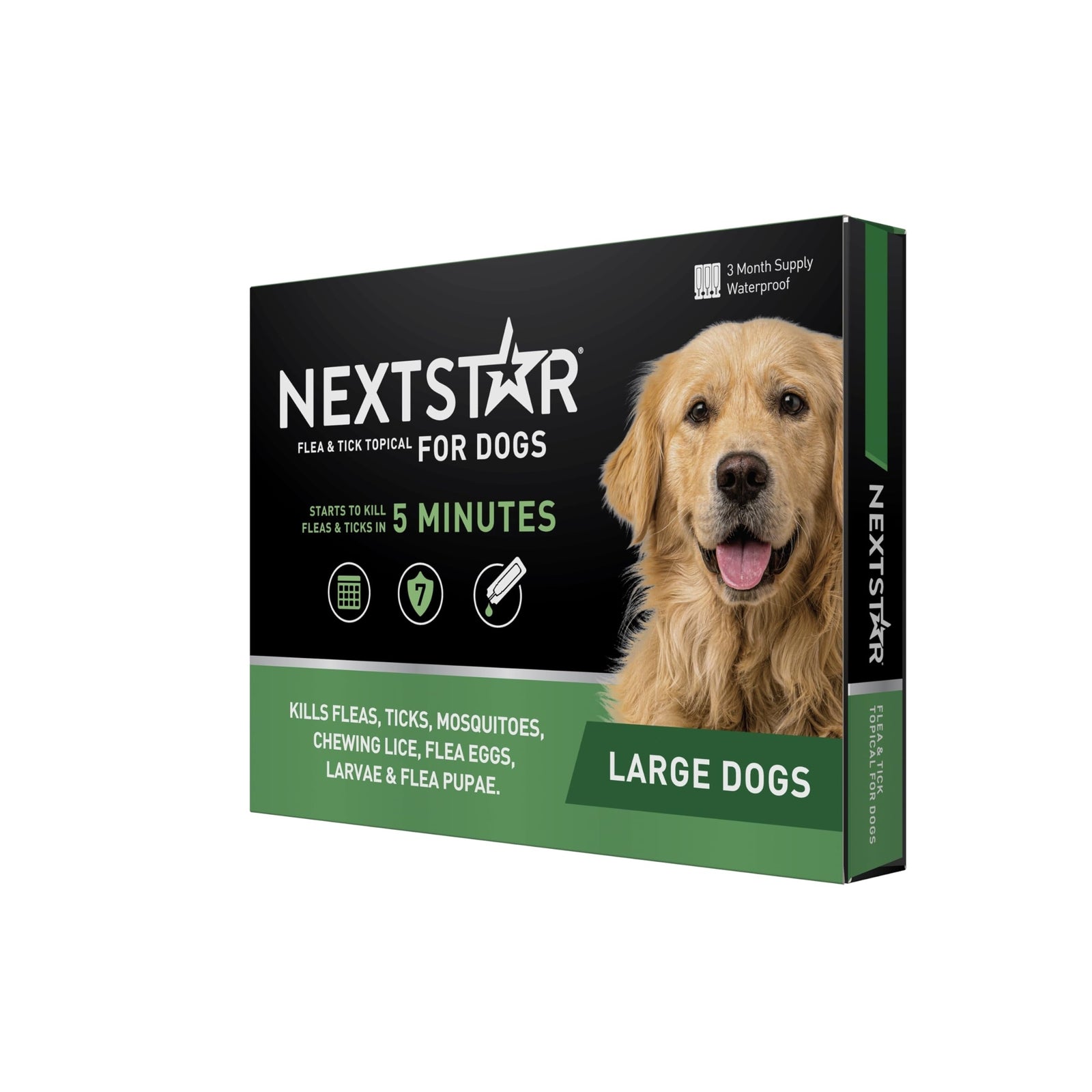 NEXTSTAR Flea And Tick Prevention For Dogs, Repellent, Treatment, and Control,