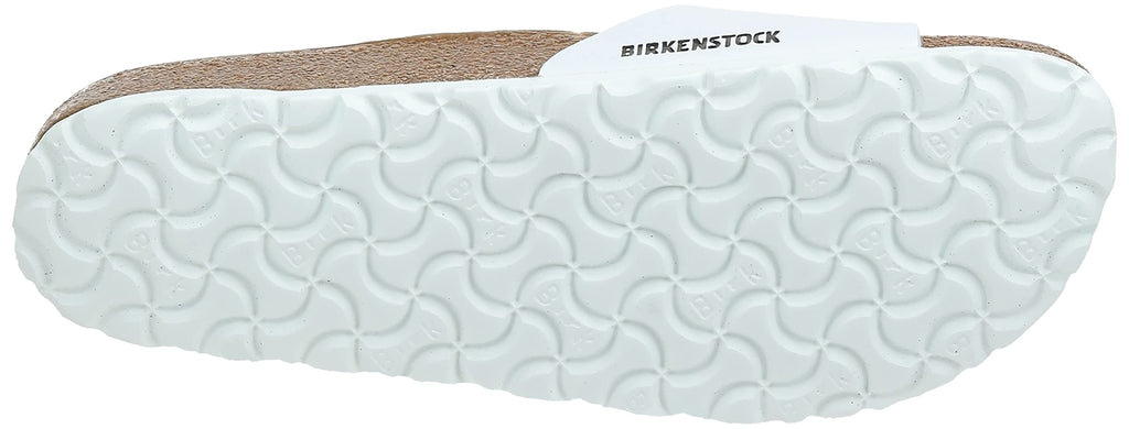 Birkenstock Madrid White Womens Slip On Mule Sandals 8
