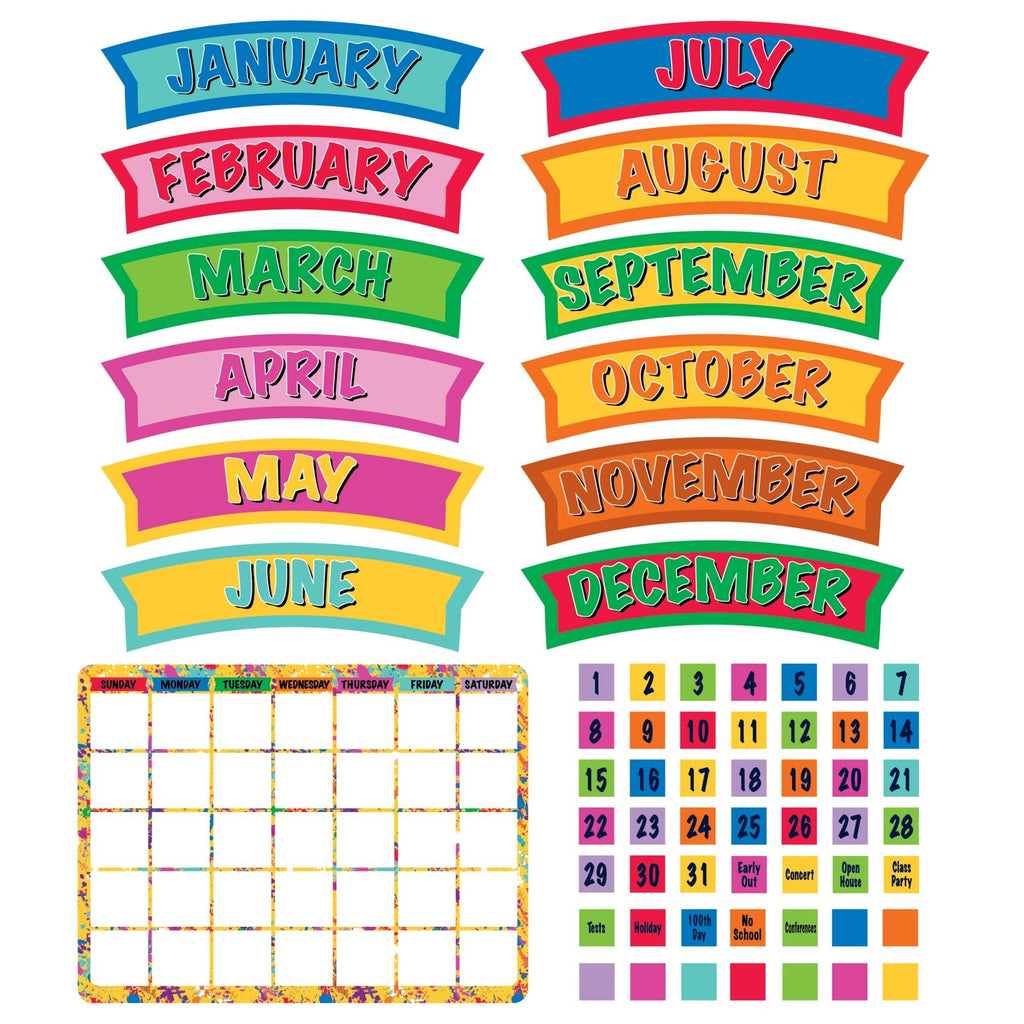 Office Depot® Brand 243-Piece Bulletin Board Kit, All Year Round