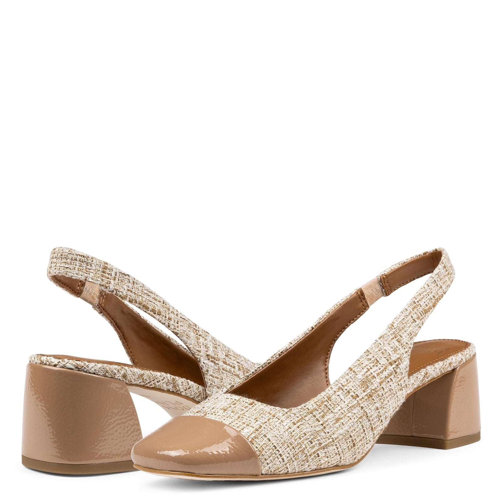 Donald Pliner Women's Amore Slingback Pump, Camel, 9