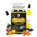 B BEWORTHS Black Seed Oil & Sea Moss Gummies, Organic Irish Sea Moss Gummies
