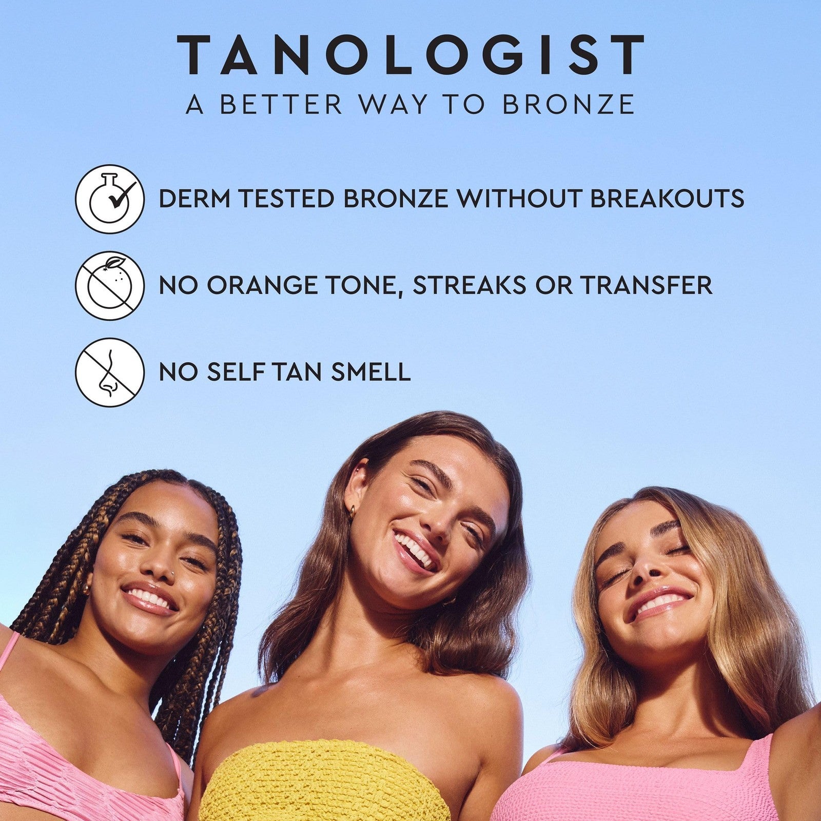 Tanologist Light Self Tan Drops, Streak-Free Body & Face Tanning Drops, No Fake