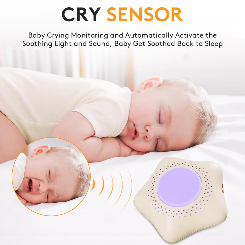 SEAMETAL Sleep Soothers for Babies and Kids - Portable Sound Machine for Calm