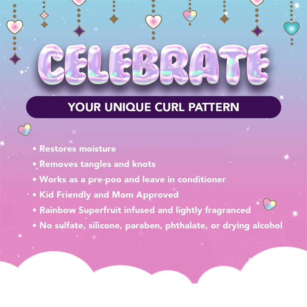 MAGICAL TRESSES by Afro Unicorn - 1-2-3 Wishes Silky Conditioner - Restores Pack