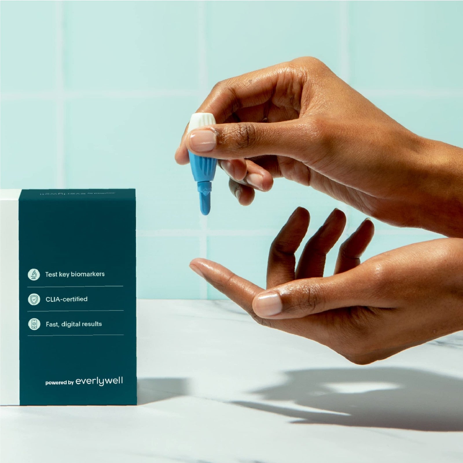 Natalist Women's Fertility Test - at-Home Test Kit by Everlywell Measures Key