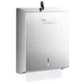 SoNeat Paper Towel Dispenser, Holds 500 Sheets of Multifold, C-Fold, Trifold