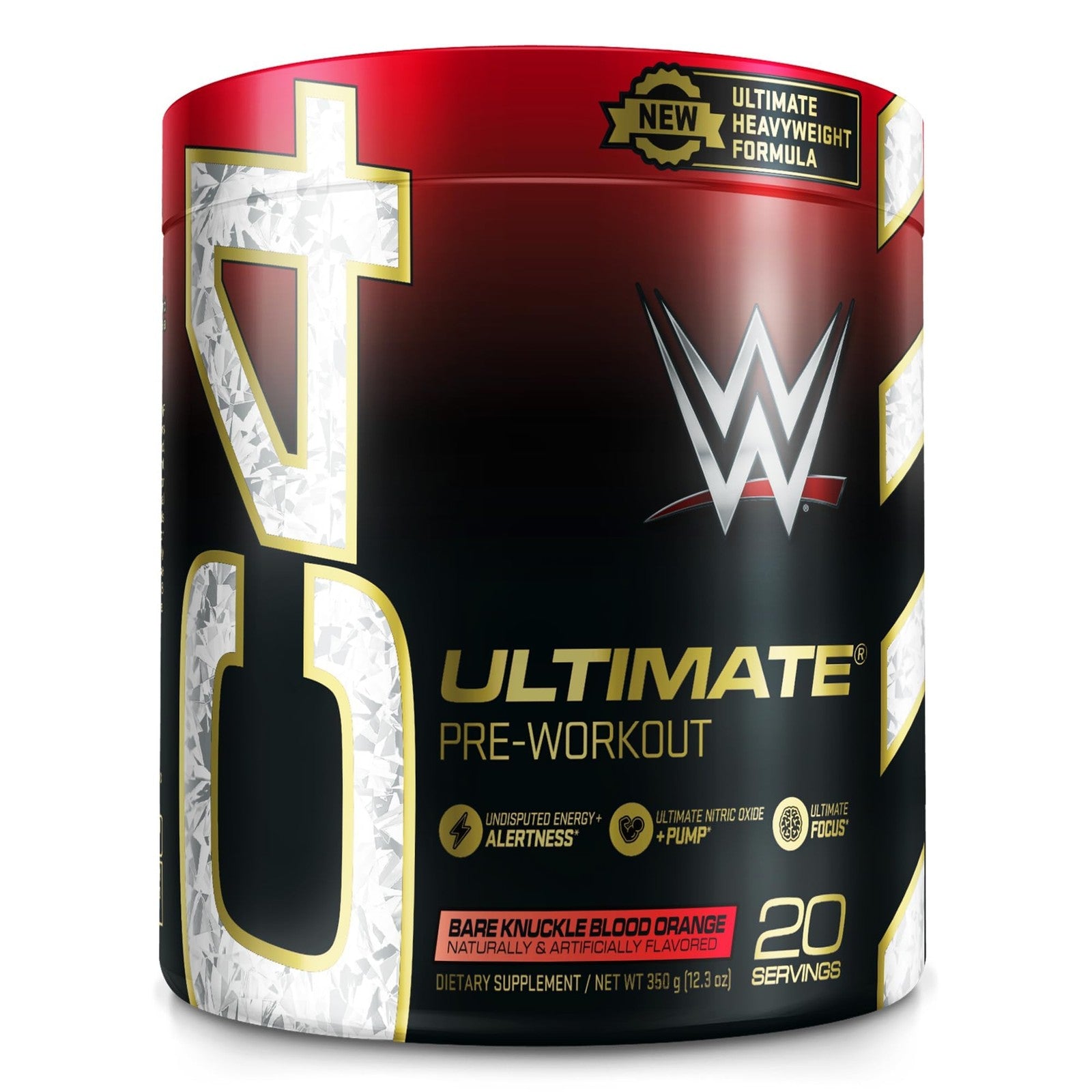 Cellucor C4 Ultimate Pre Workout Powder Bare Knuckle Blood Orange - Sugar Free