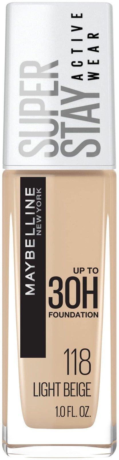 Maybelline Super Stay Full Coverage Liquid Foundation Active Wear Makeup, Up to