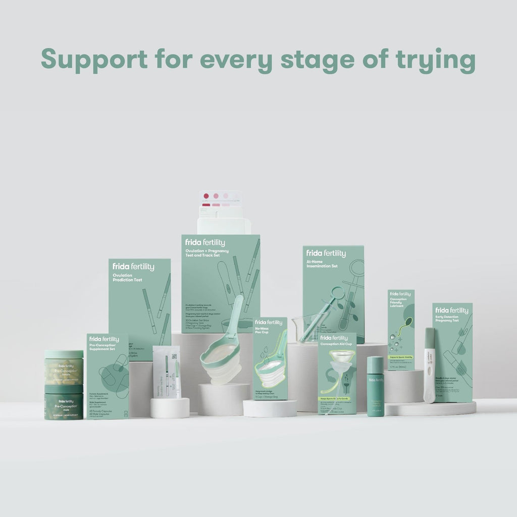Frida Fertility Ovulation and Pregnancy Test Kit | Easy At Home Ovulation Strips