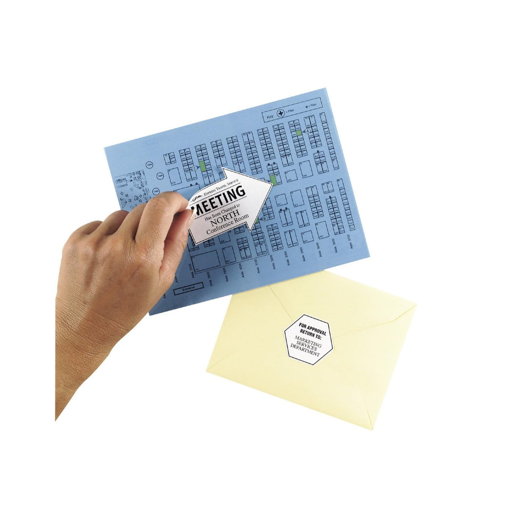 Avery® Removable Full-Sheet Labels, 6470, 8 1/2" x 11", White, Pack Of 10