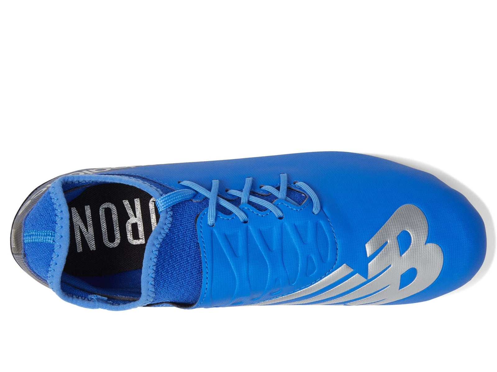 New Balance Unisex Furon V7 Dispatch FG Soccer Shoe, Bright Lapis/Black/Silver,