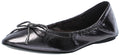 Karl Lagerfeld Paris Women's Velma Ballet Flat Sandal, Dark Slate, 9
