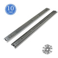 22 Inch Three-Section Nickel Slide Rail Track Furniture Closet File Cabinet