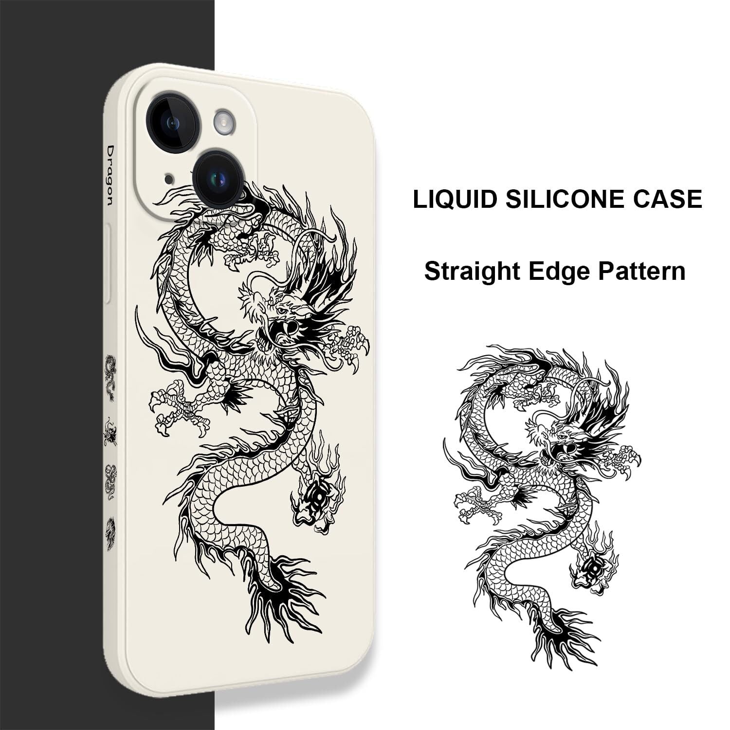 Gencyfu for iPhone 15 Case Fashionable Designs Slim Anti Scratch Drop Resistant