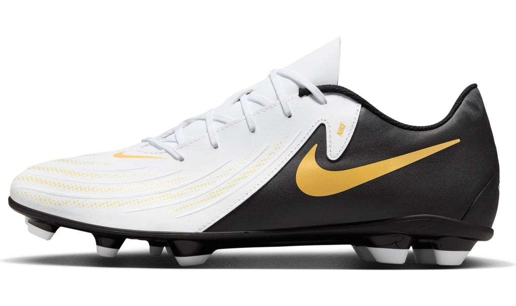 Nike Men's Soccer Football Boots, White Black MTLC Gold Coin, 36.5 EU