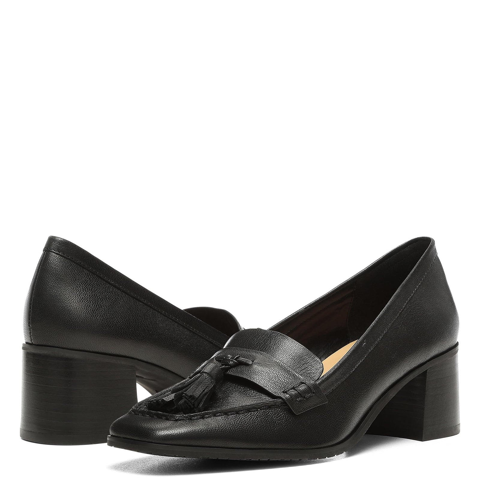 NYDJ Women's Dexter Goat Loafer, Black, 10