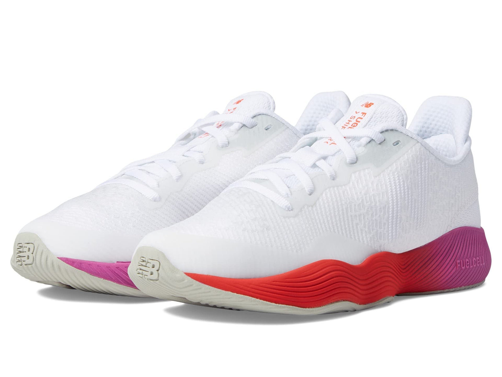 New Balance Women's FuelCell Shift Tr V1 Cross Trainer, White/Magenta