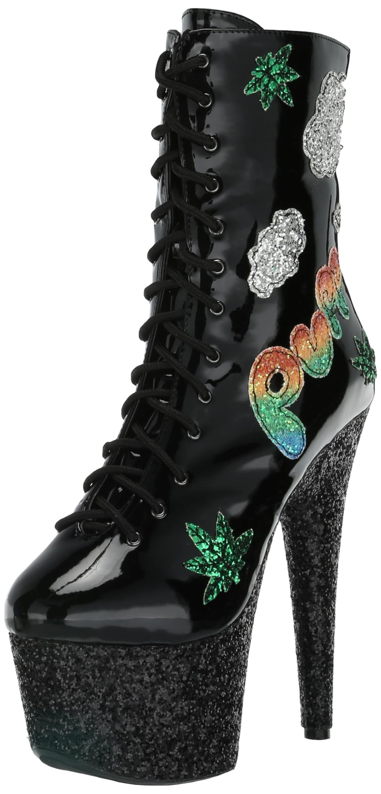 Ellie Shoes Women's 709-PUFF-BLK-8 Ankle Boot, 8