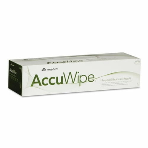 Georgia Pacific Professional AccuWipe Recycled 1-Ply Delicate Task Wipers 15x16