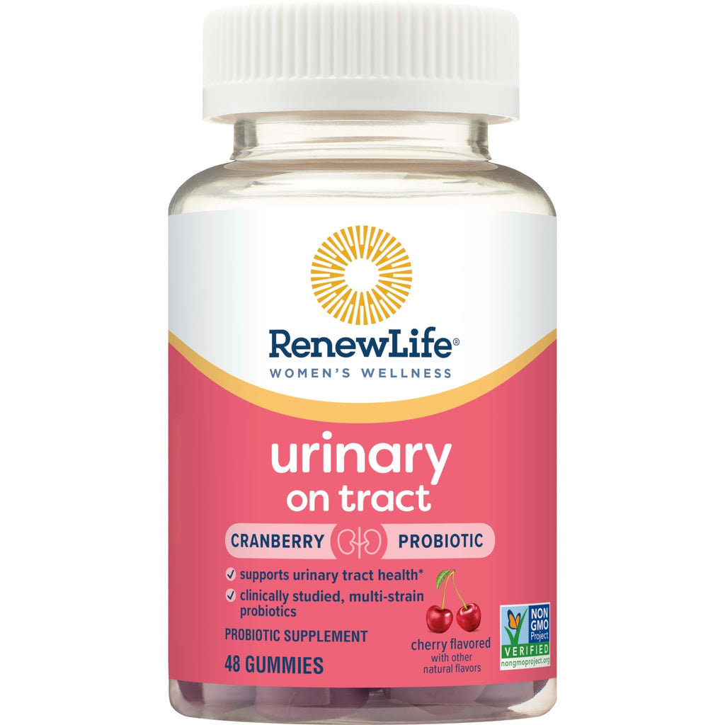 Renew Life Women's Wellness Probiotic Gummies, Probiotic Supplement for Urinary