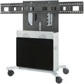 Avteq ELT-2100 Large Format Display Cart Dual Displays 75" 400 lb Capacity Rack