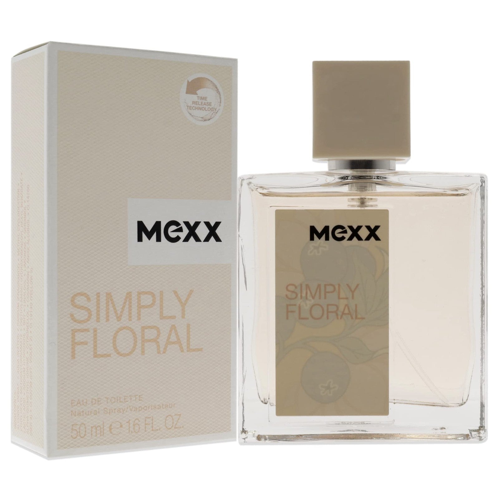 MEXX Simply Floral Eau de Toilette Spray, 1.6 Fl Oz
