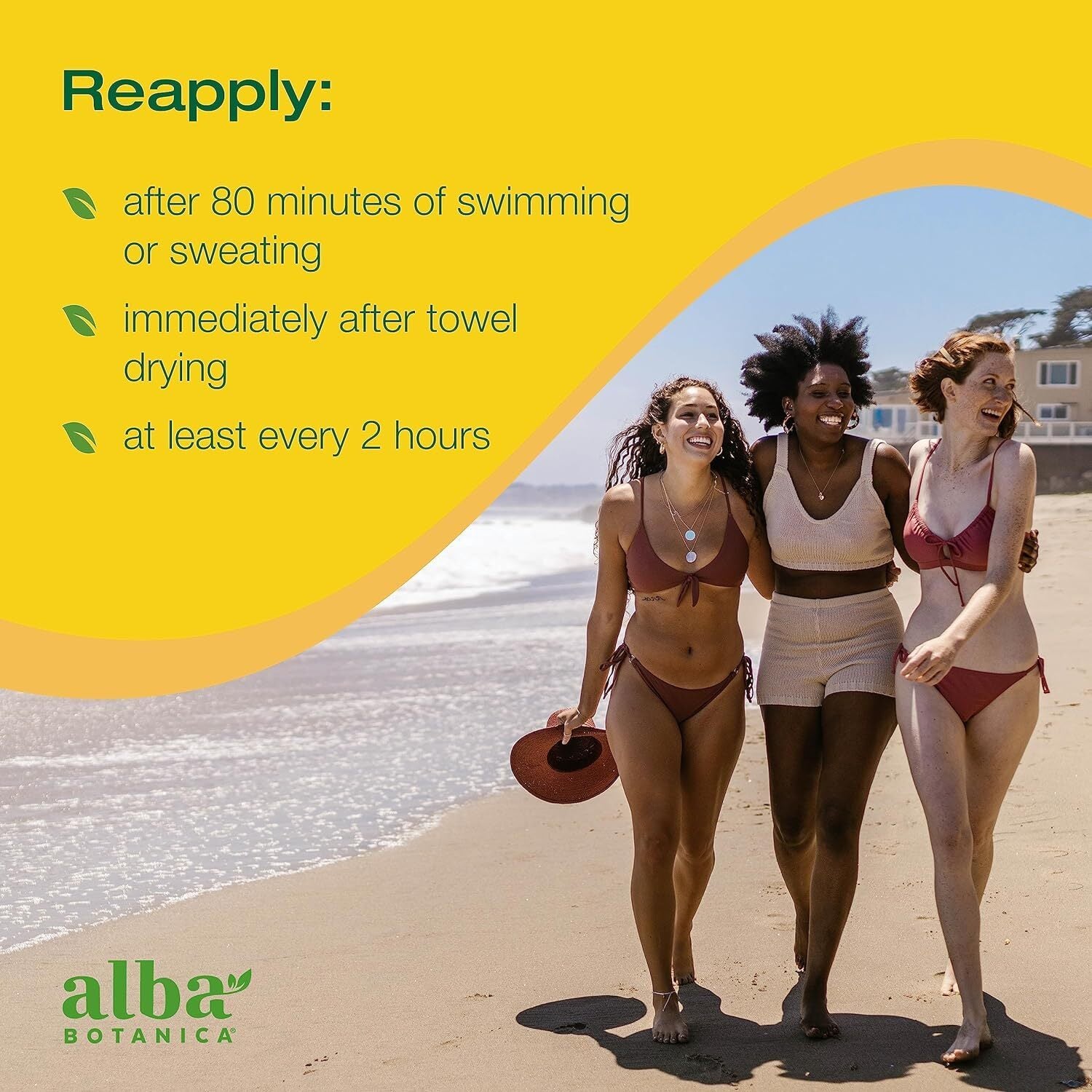 Alba Botanica Sunscreen Spray for Face and Body, Broad Spectrum SPF 50