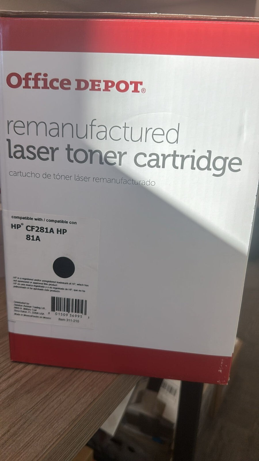 Office Depot - Reman Toner - HP cf281a HP 81A