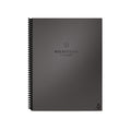 Rocketbook Fusion Smart Notebook, Seven Assorted Page Formats, Gray Cover, (21)