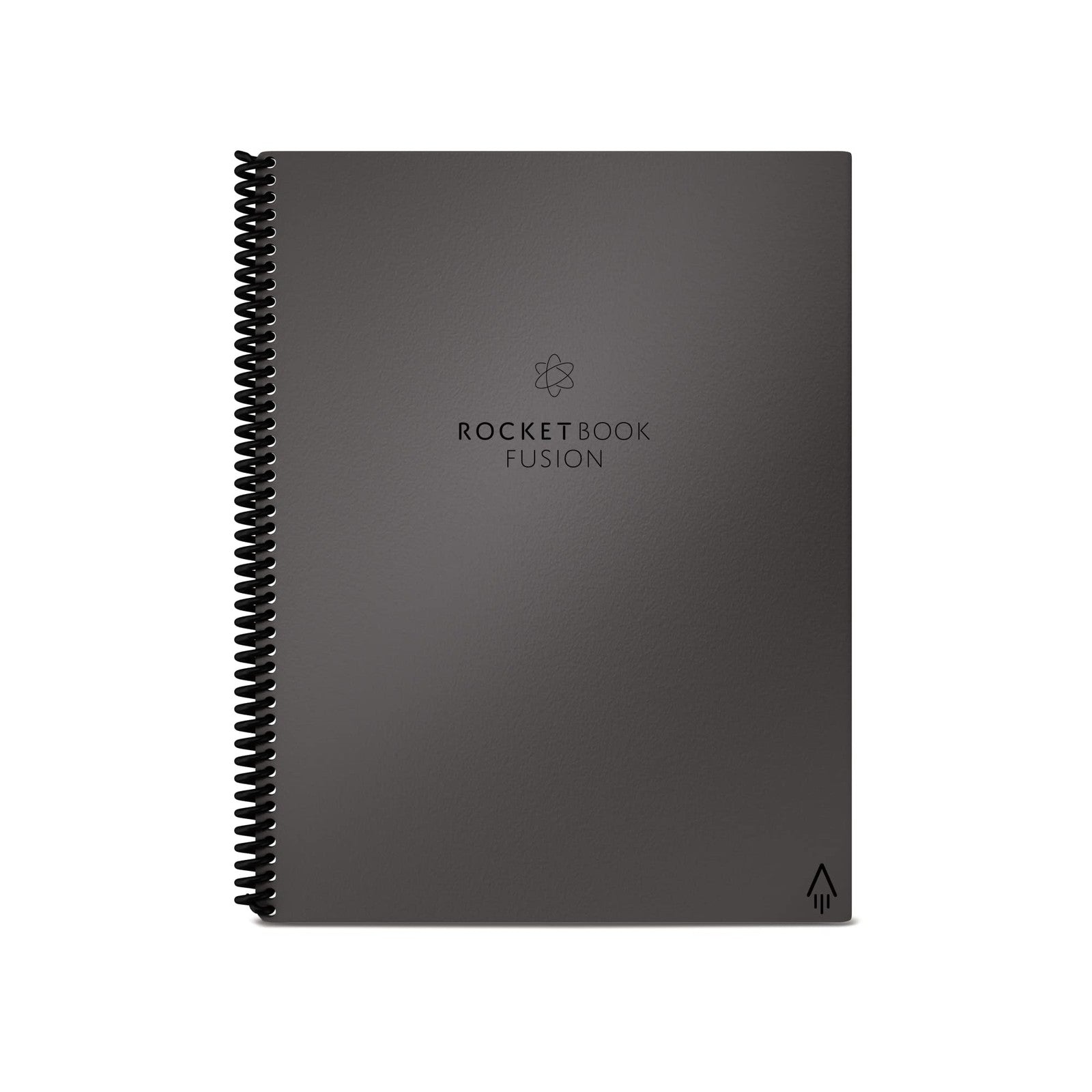 Rocketbook Fusion Smart Notebook, Seven Assorted Page Formats, Gray Cover, (21)