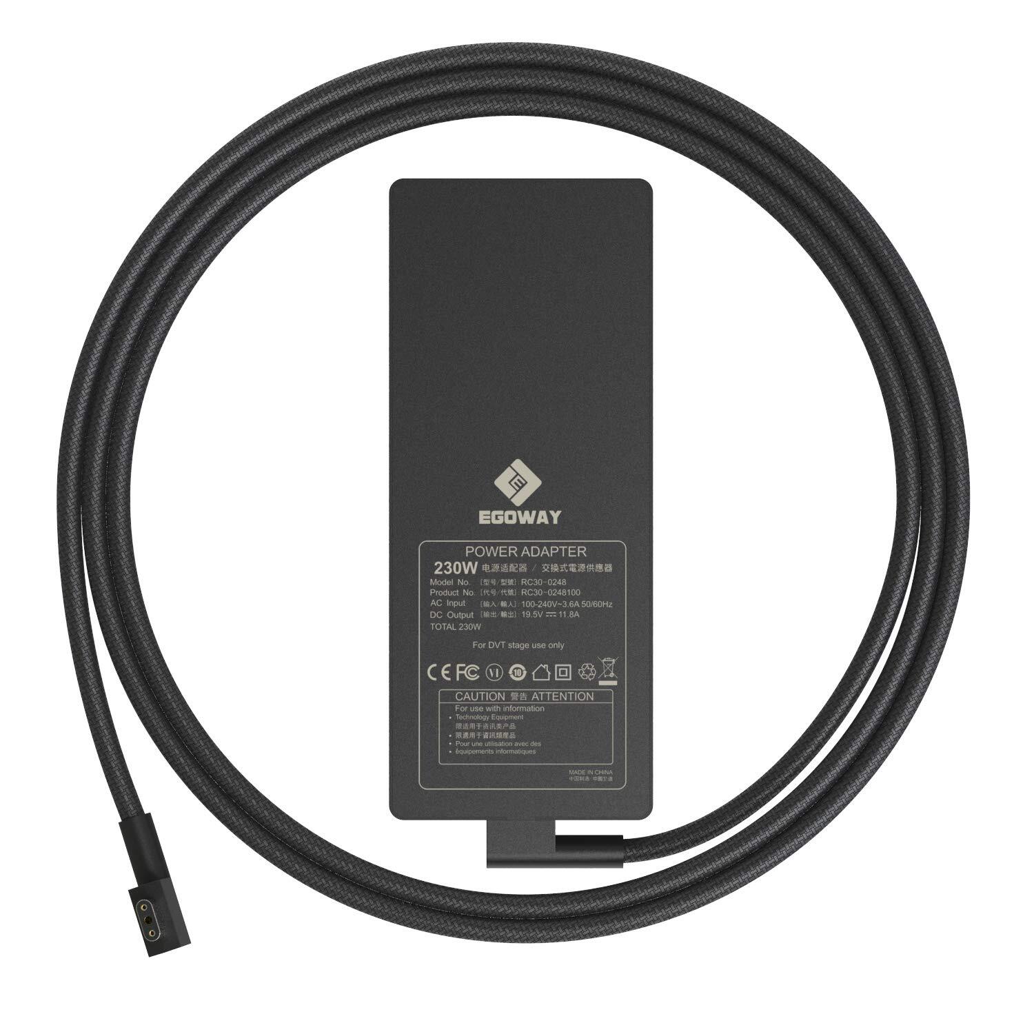 E EGOWAY 230W 19.5V 11.8A RC30-0248 Laptop AC Adapter Power Supply Compatible