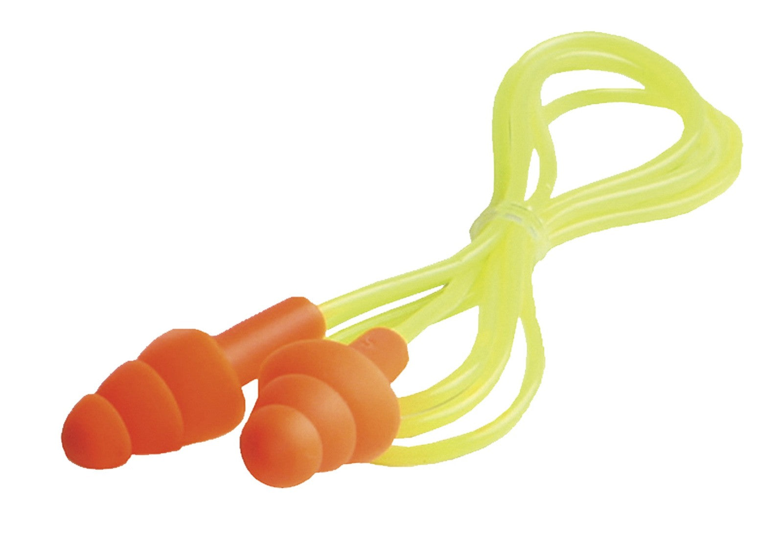 ERB 14388 Disposable Safety 04C Reusable Corded Ear Plugs, One Size, Orange